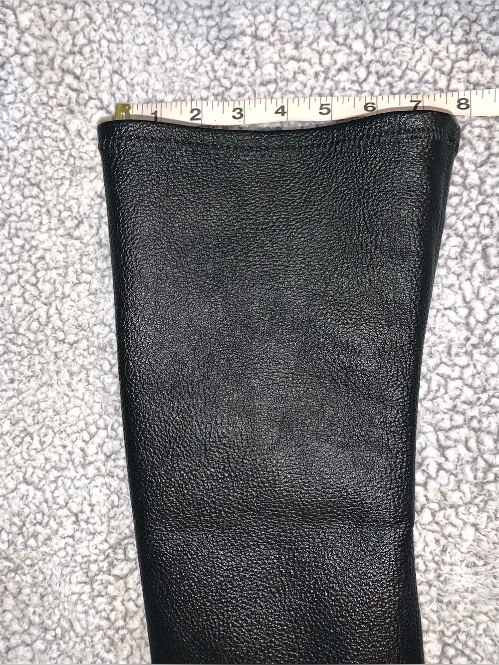 Steve Madden Industry Black Pull On Rounded Toe Over The Knee Boots Women’s 7